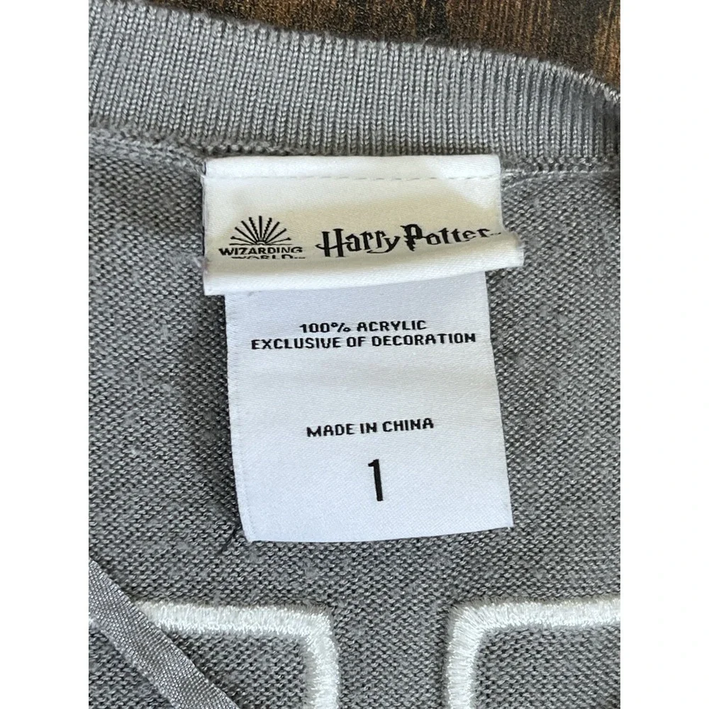 Torrid Harry Potter Gray Varsity Button Down Cardigan Size 1 XL-XXL?